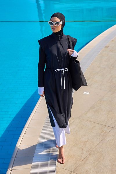 Marina Swimwear Lycra Summer Modern Full Covered Hijab Swimsuit M2501-2