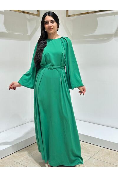 Jupe ELBİSE 7139 Yeşil