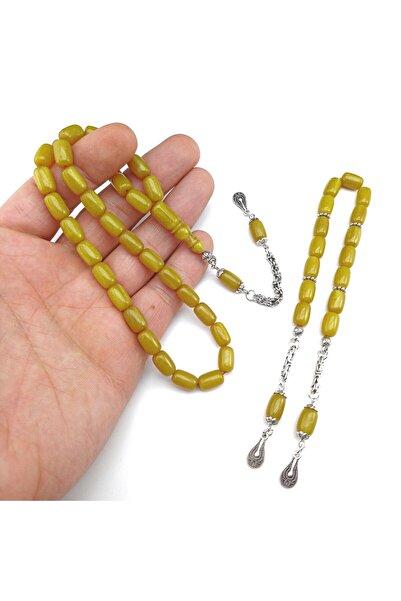 Selderesi Çubuk Malzeme Özel Simli Hamur Arnavut Zincirli Sıkma Kehribar Tesb...