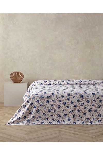 English Home Shmphony Seashell Single Pike - Red/Dark Blue