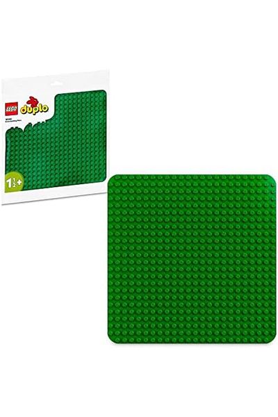 LEGO LEGO DUPLO Green Building Plate 10980 Build-and-Display Toy; Baseplate for Creative Construction; Cr