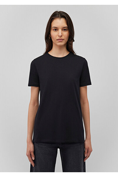 Mavi Μαύρο μπλουζάκι Basic Regular Fit / Normal Cut 1611648-900