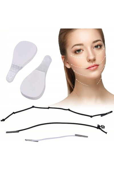 MAU CAT Elastic Face Eyebrow Eye Neck Lifting Tapes 40 Pieces