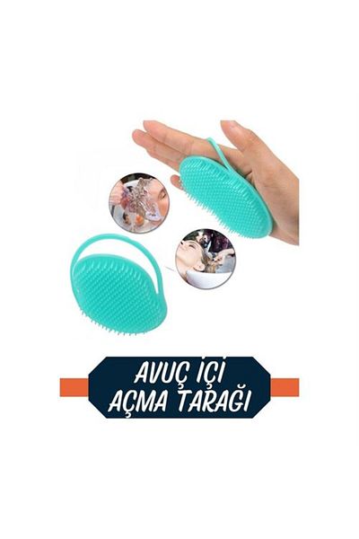 MR RZN STORE Hair Washing Comb Palm Belgiqa Design