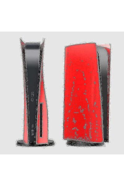 Twisted Minds PS5 Faceplate for Disc Edition – Shockproof Anti-Scratch Cover, Red
