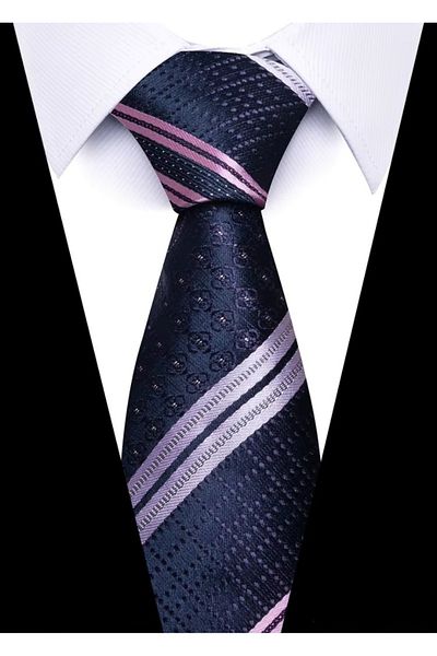 delis Men's tie, CR105, Purple