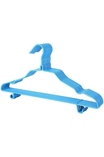 Goishtrie Clothing Hangers , Slim Space Saver With Anti-slip Shoulders For Secure Grip, (10 PCS)