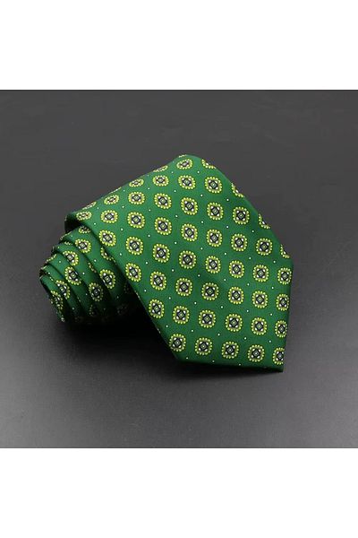 delis Men's tie, CR067, Green