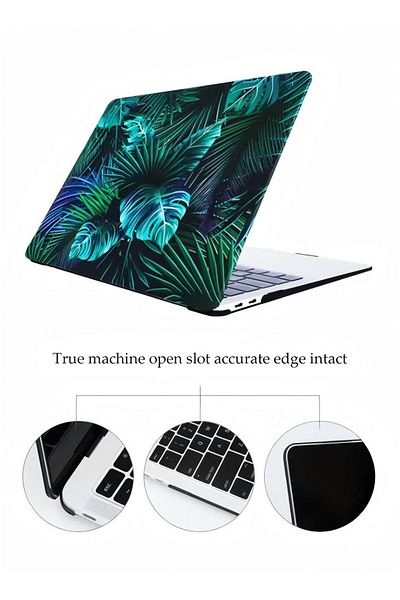 Generic Leaf Printed Protective Case For Apple MacBook Retina 15.4-Inch