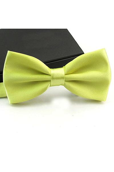 delis Men's bow tie, PP021, Yellow
