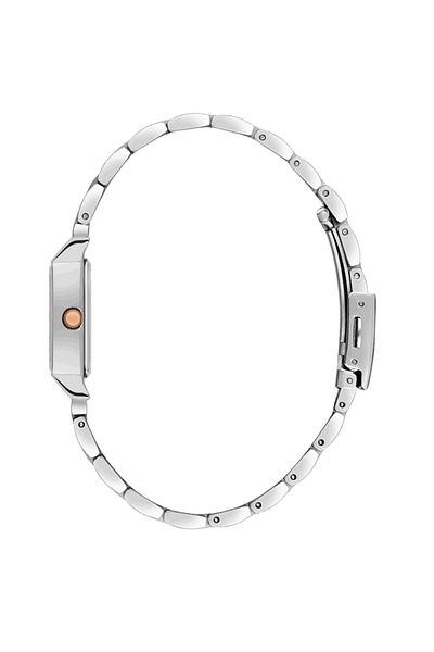 Daniel Klein Dkf.2315A. New Trend Angular Rose Silver Bicolor Women's Wristwatch