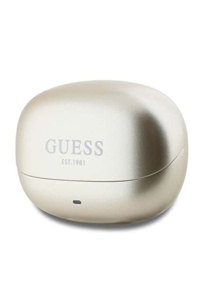Guess Ασύρματα ακουστικά Bluetooth, GUESS, λογότυπο GUTWST88, Bluetooth 5.3, TWS, USB-C, IPX6, Χρυσό