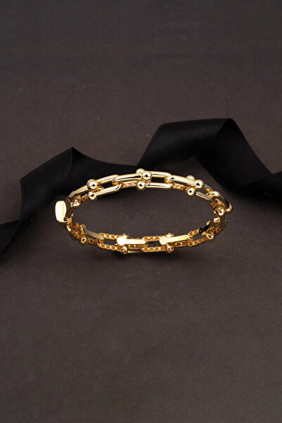 Bilezikci Tiffany Altın Kelepçe Bilezik 14 Ayar