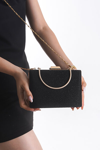 Famels Geantă de seară Special Sim din material tip stofă Clutch Portofoliu c...