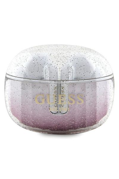 Guess Căști Bluetooth fără fir, Guess, fără fir, 5.3, TWS, USB-C, rezistente la praf IPX4, roz