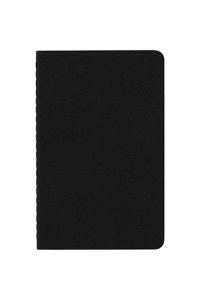 Moleskine Caiet simplu Cahier Pocket Pachet de 3 caiet simplu negru
