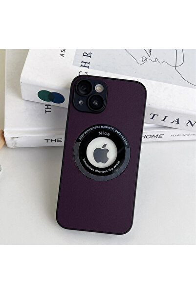 REDz Accessories Husă Magsafe cu decupaj și logo, compatibilă cu iPhone 14, a...