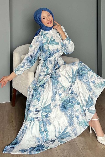 benguen Rochie hijab cu model Indigo 511