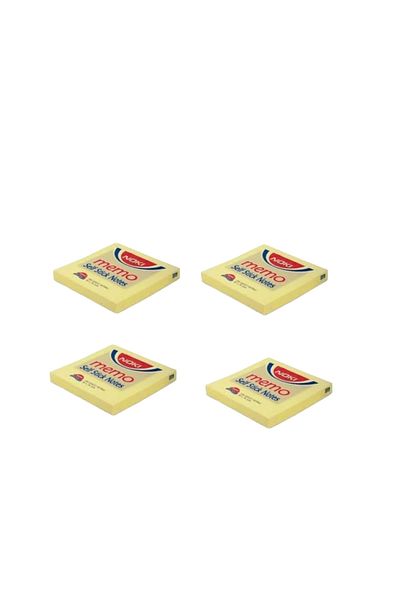 Noki Noki Adhesive Notepad - 51*75 Memo 12006 Postit (4 Pieces)