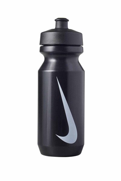 Nike Sıkmalı Kapaklı Siyah Spor Suluk Matara 22 oz 650 ml