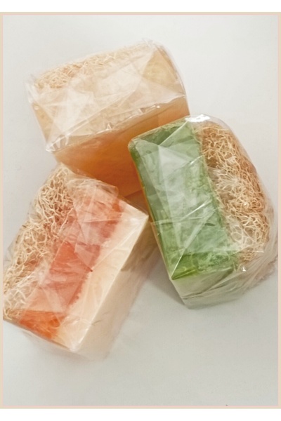 evyapımınaturel Ev Yapımı Doğal Kabak Lifli Aloe Vera -pirinç Özlü Ve Eşşek S...