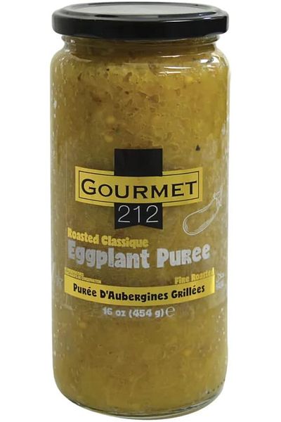 Gourmet212 Fire Roasted Eggplant 500cc Jar
