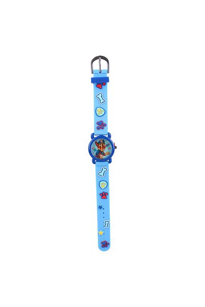 PAW PATROL Ceas de mana pentru copii, curea din silicon, albastru, Paw Patrol