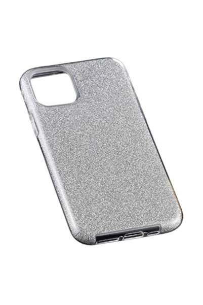 REDz Accessories Carcasă strălucitoare, compatibilă cu iPhone 11 Pro, arginti...