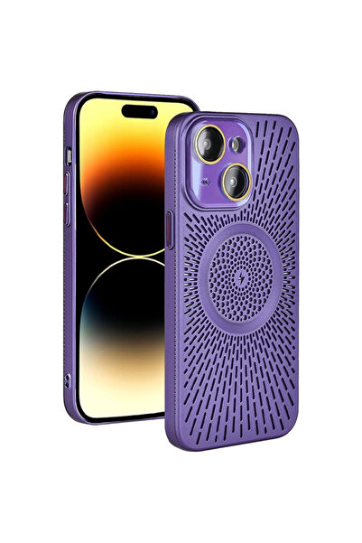 REDz Accessories Husă MagSafe cu protecție termică, perforații, pentru iPhone...