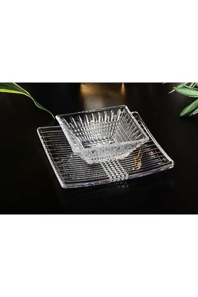 ROY KING Bristol Single Plate Glass Bowl