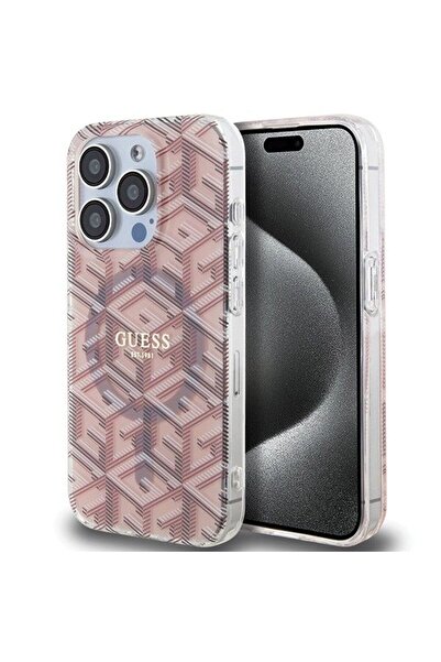 REDz Accessories Θήκη Guess για iPhone 15 Pro, Υποστήριξη Magsafe, IML G Cube...