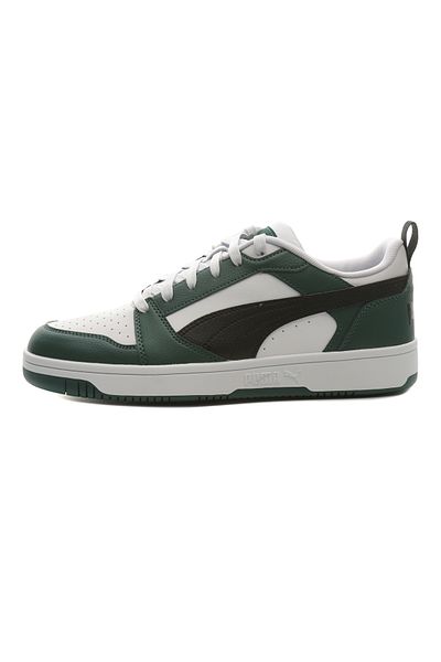 Puma Puma Rebound V6 Low Shoes - White, Black and Large Light Blue