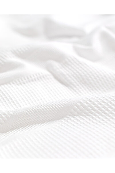 Madame Coco Mathilda Διπλό 100% Βαμβάκι Κάρντε Λείο Πικέ - Λευκό