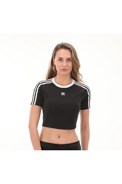 adidas IU2532-K Tricou pentru femei adidas 3 S Baby Tee, negru