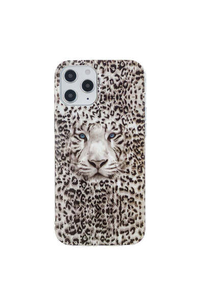 REDz Accessories Carcasă din silicon pentru iPhone 12 cu model fosforescent d...