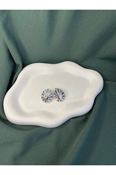 Fam&Co Jewelry Xuping Brand Silver Color Geometric Form Modern Earrings for Woman