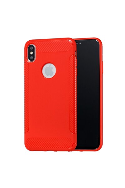 REDz Accessories Μαλακή θήκη TPU, συμβατή με iPhone XS Max, κόκκινη, σε στυλ ...