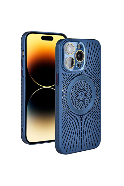 REDz Accessories Husă MagSafe cu protecție termică, perforații, pentru iPhone...