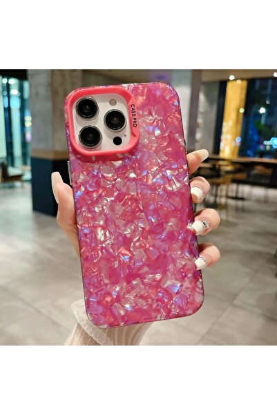 REDz Accessories Перлен калъф, защита на камерата, перлен вид, за iPhone 15 P...