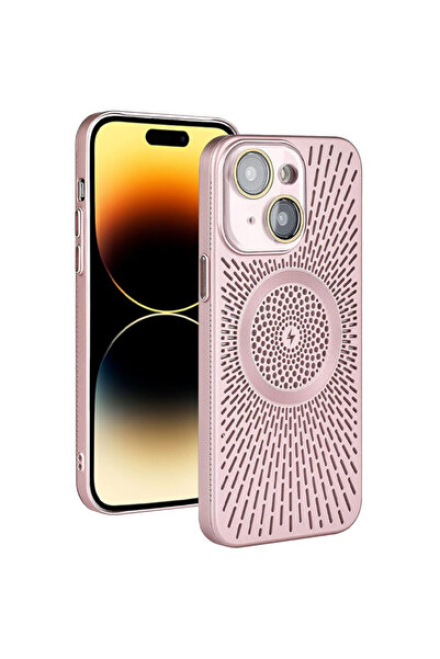 REDz Accessories Husă MagSafe cu protecție termică, perforații, pentru iPhone...