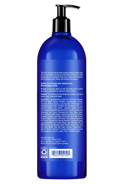 Jack Black Turbo Wash Shampoo and Shower Gel 473ml