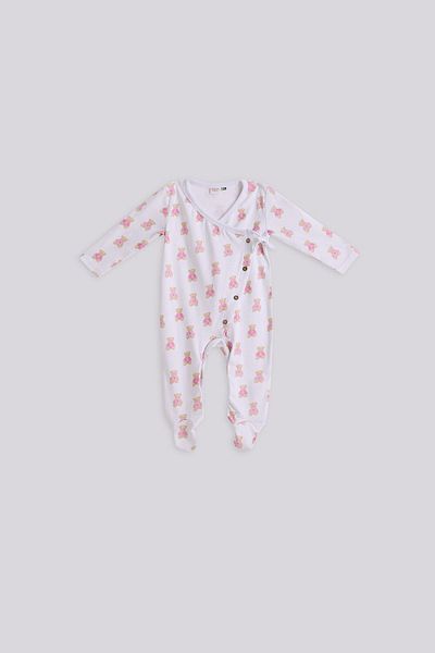 Layette Bg Store Baby Girl Print Romper