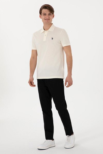 U.S. Polo Assn. S.U.A. Polo Assn. Pantaloni negri din jean pentru bărbați 2081304