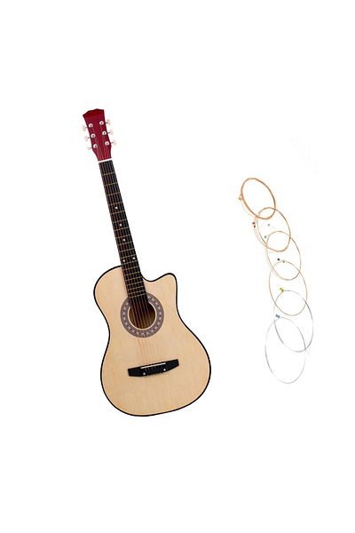 Depox Classical Wooden Guitar 95 Cm, Set Of Strings Included