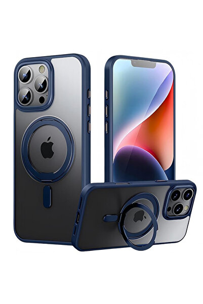 REDz Accessories Carcasă magnetică cu inel, suport pentru inel, MagSafe, pent...