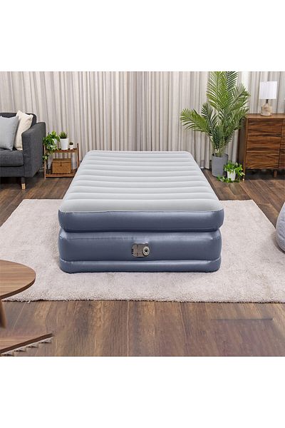 BESTWAY Air mattress with built-in internal pump 2.03m x 1.52m x 51cm 26-67925