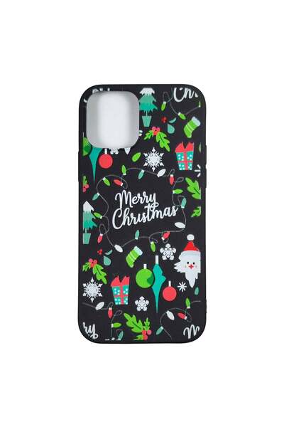 REDz Accessories Carcasă de Crăciun pentru iPhone 12, model Decorațiuni de Cr...