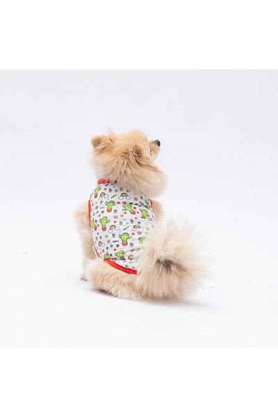 Pawstar Happy Cactus Cat Dog T-Shirt - Cat Dog Apparel