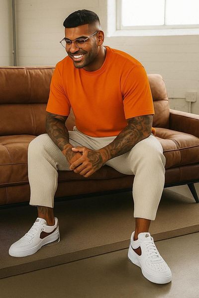 BENROMA Plain Oversize Tee