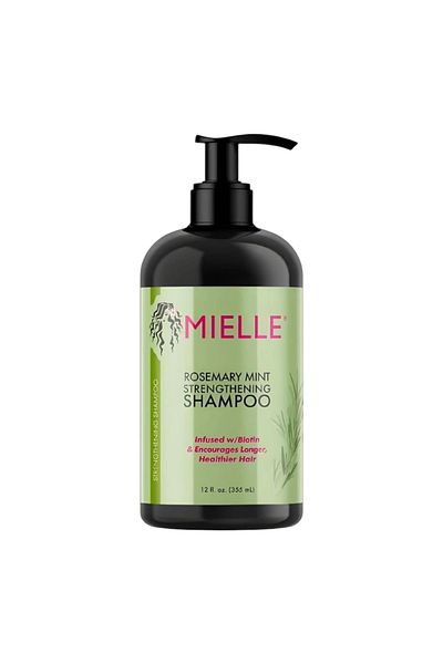 melle Mielle Hair Strengthening Shampoo with Mint and Rosemary 355 ml